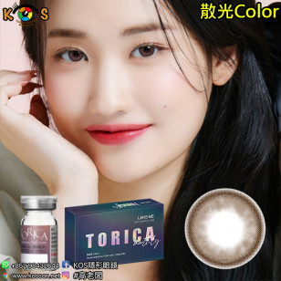 【散光】Lensme Torica Crenly Choco Brown 토리카 크렐 쵸코브라운 (난시 교정용) 每月抛棄散光彩妝隱形眼鏡